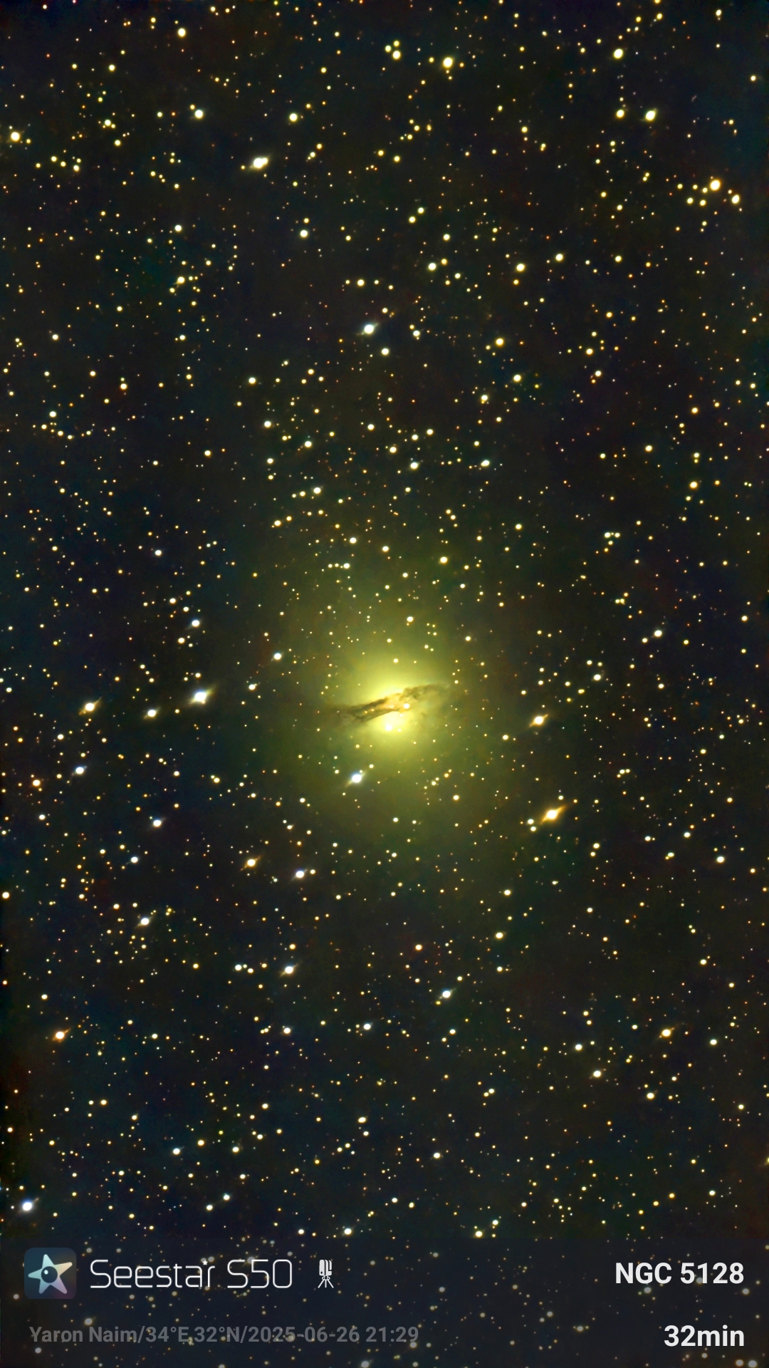 Centaurus A Galaxy